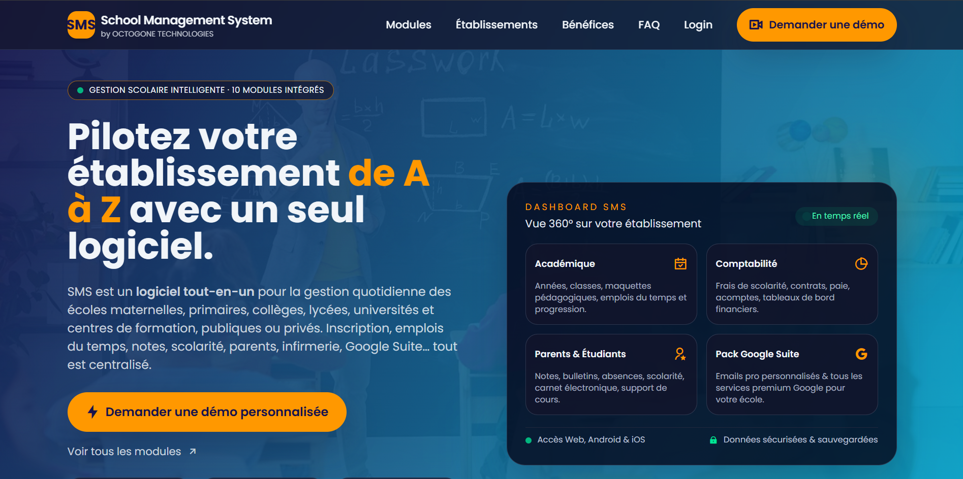 School Management System (Octogone)