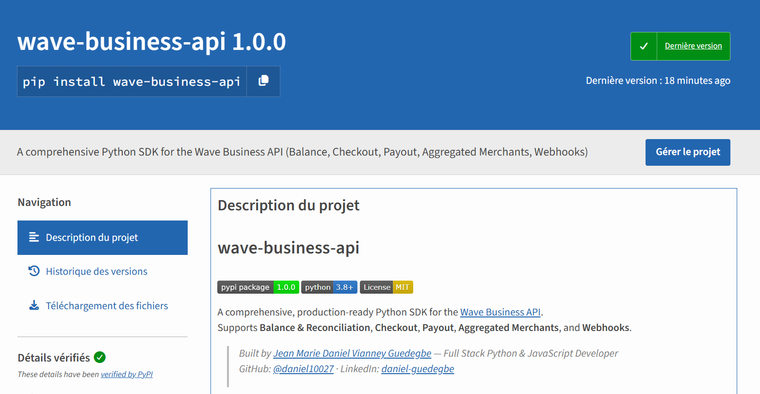 Wave Business API Python SDK